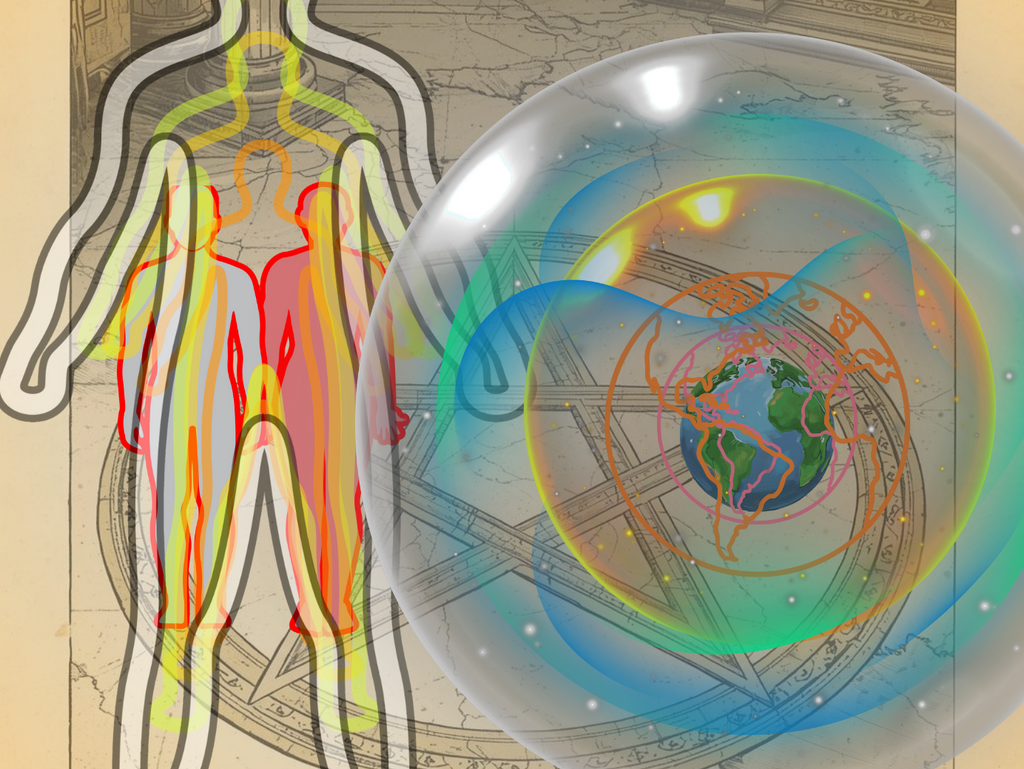 Magick operates on five planes of reality.